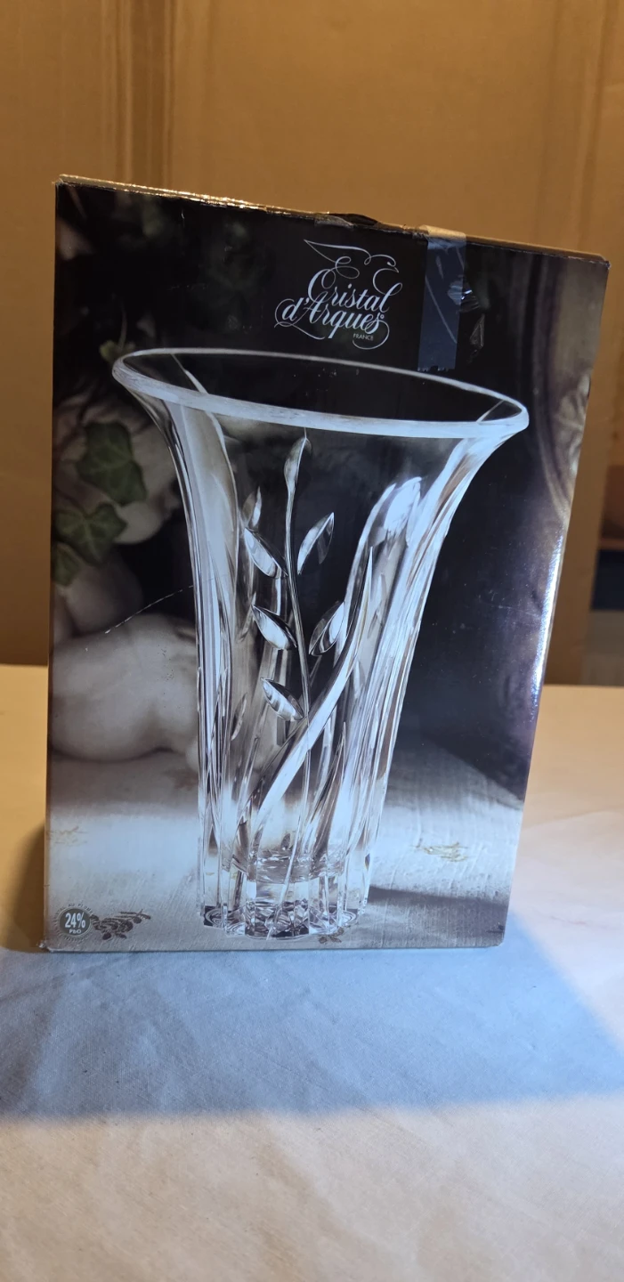 Cristal d'Arques "Cassandra 1" Crystal Vase