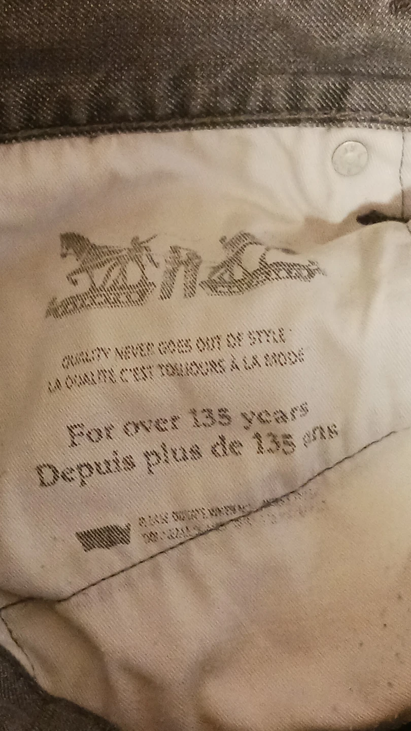 Levi's Grey Denim Jeans - photo 2
