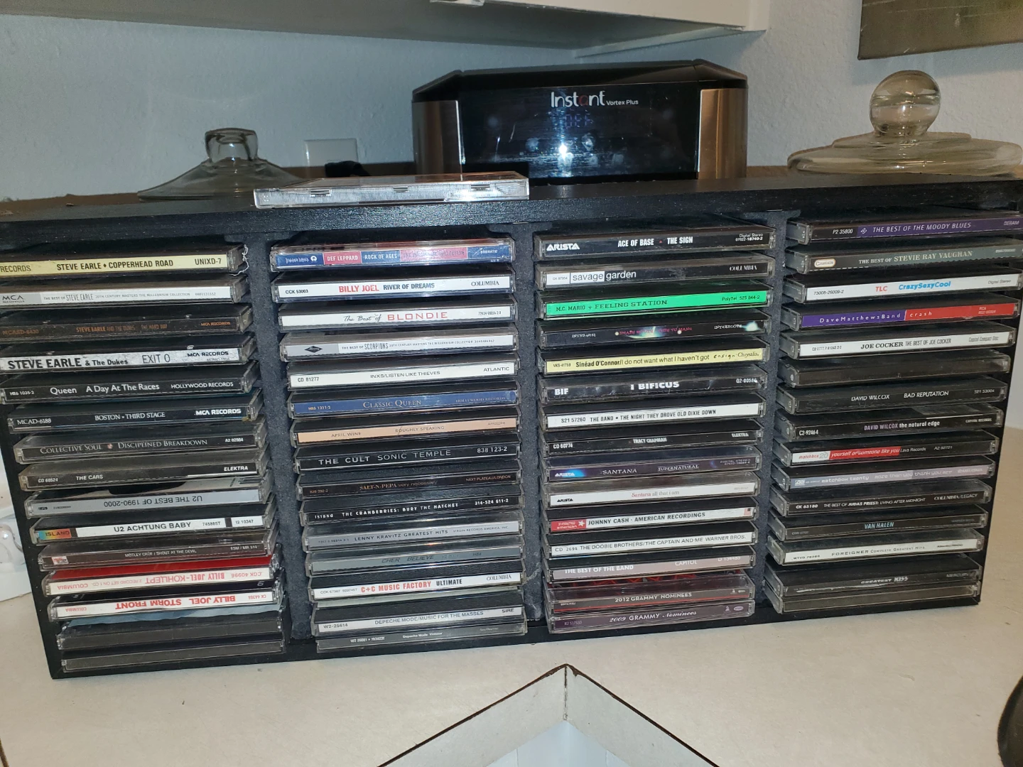 CDs and case