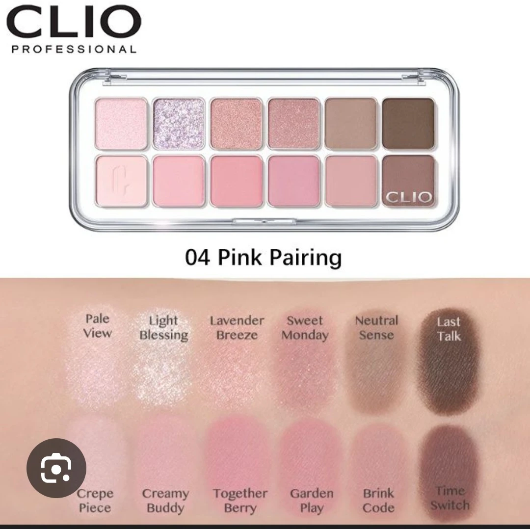 CLIO Pro Eye Palette Air 04 Pink Pairing