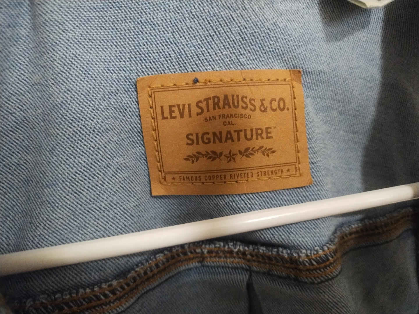 Levi Strauss Signature Denim Vest blue jean - photo 3