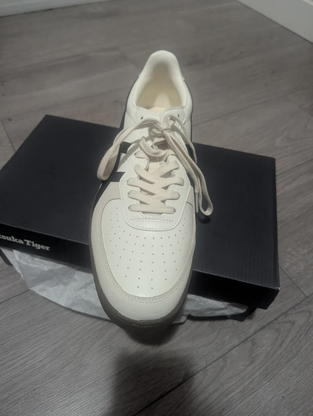 Onitsuka Tiger GSM Cream/Black Sneakers Size 11 - photo 3