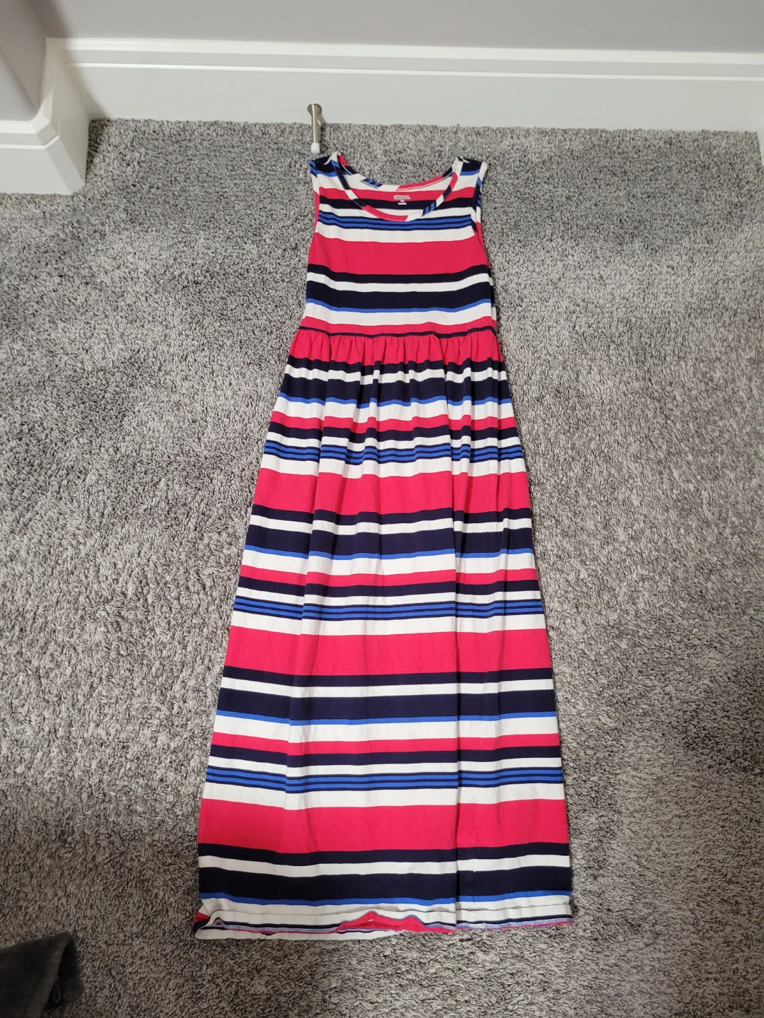 Gymboree Girls Striped Maxi Dress XL