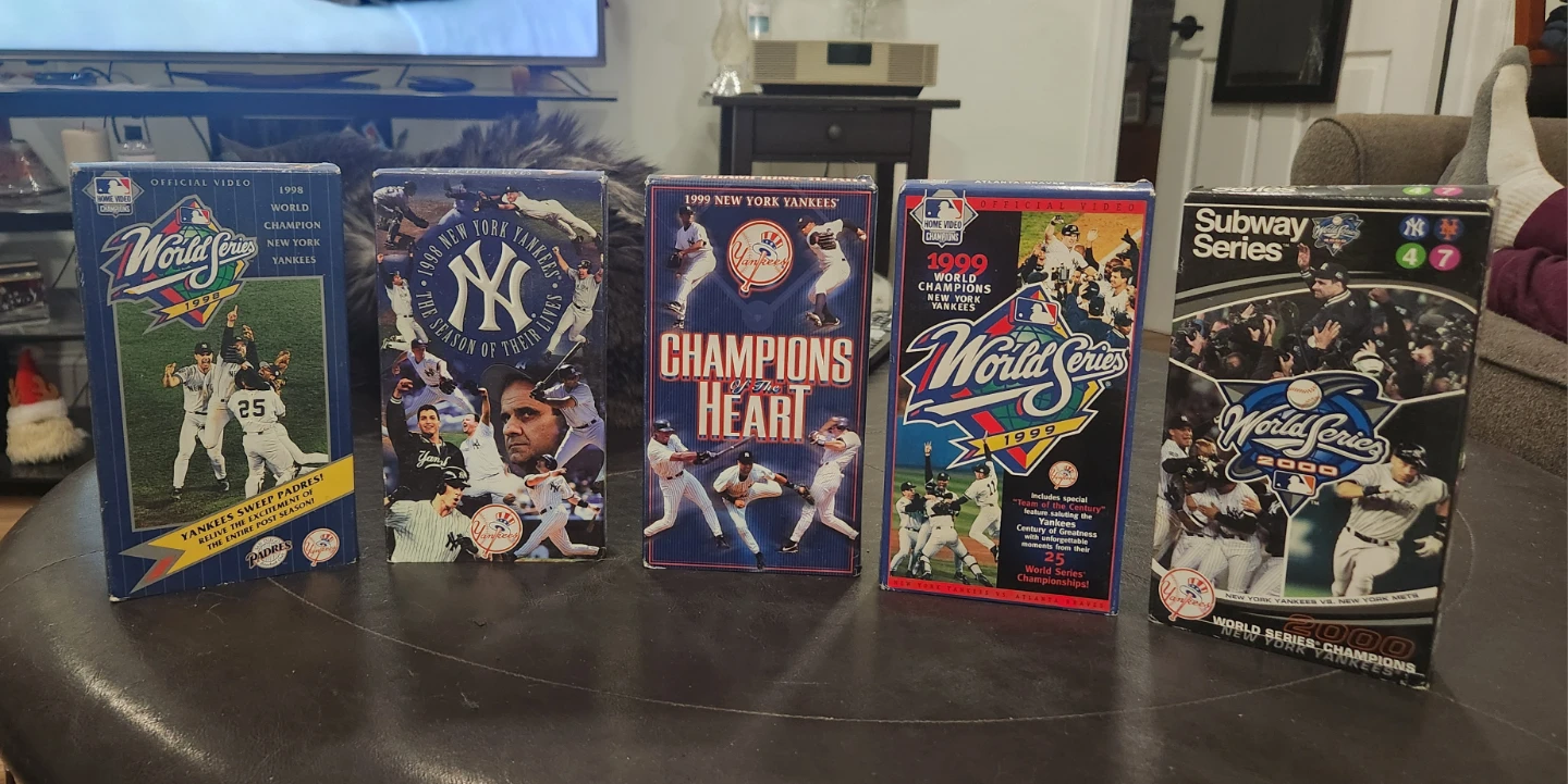 New York Yankees World Series & Yankees VHS/DVD Collection - photo 3