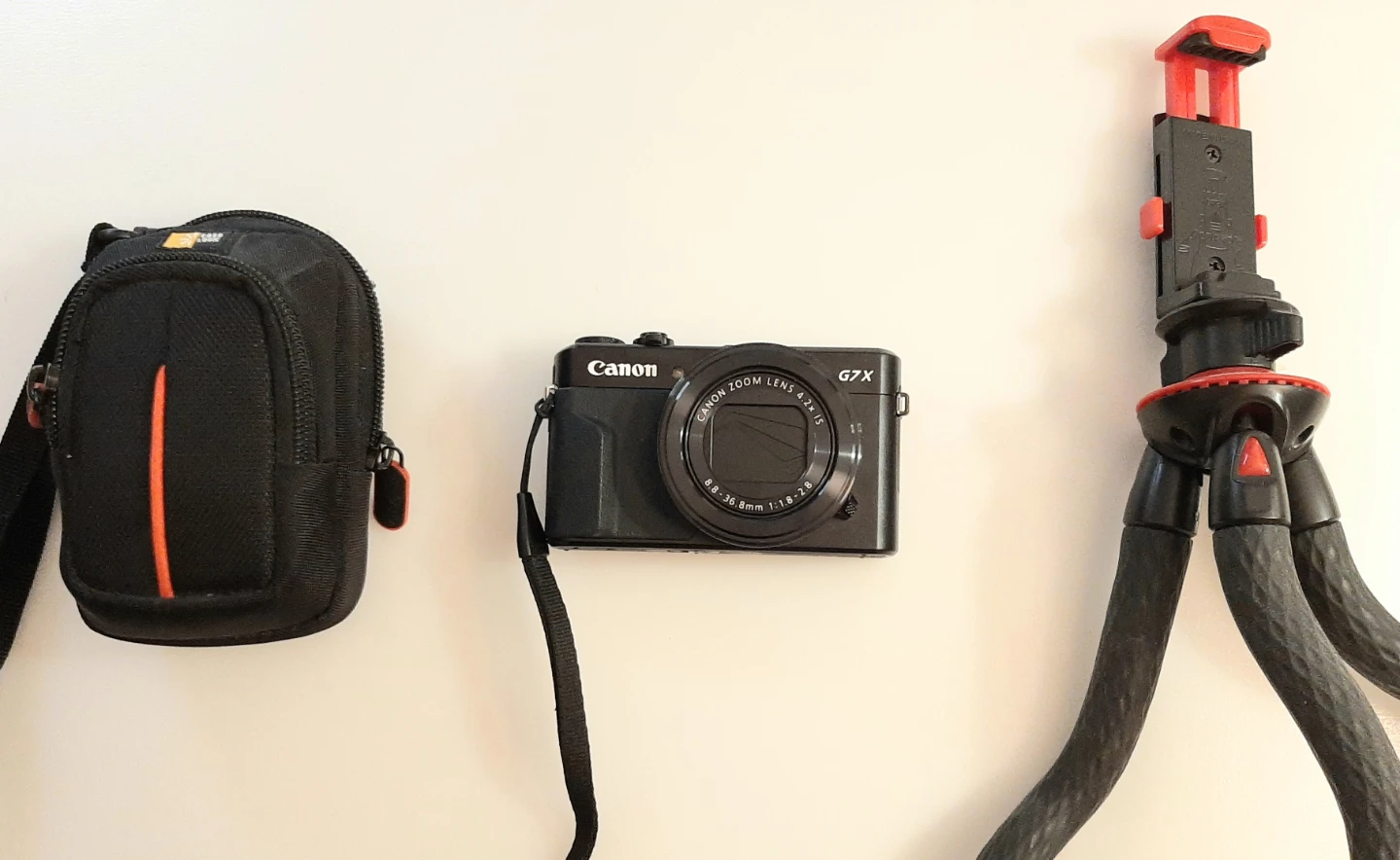 Canon G7X PowerShot Digital Camera + Case + Tripod - photo 2