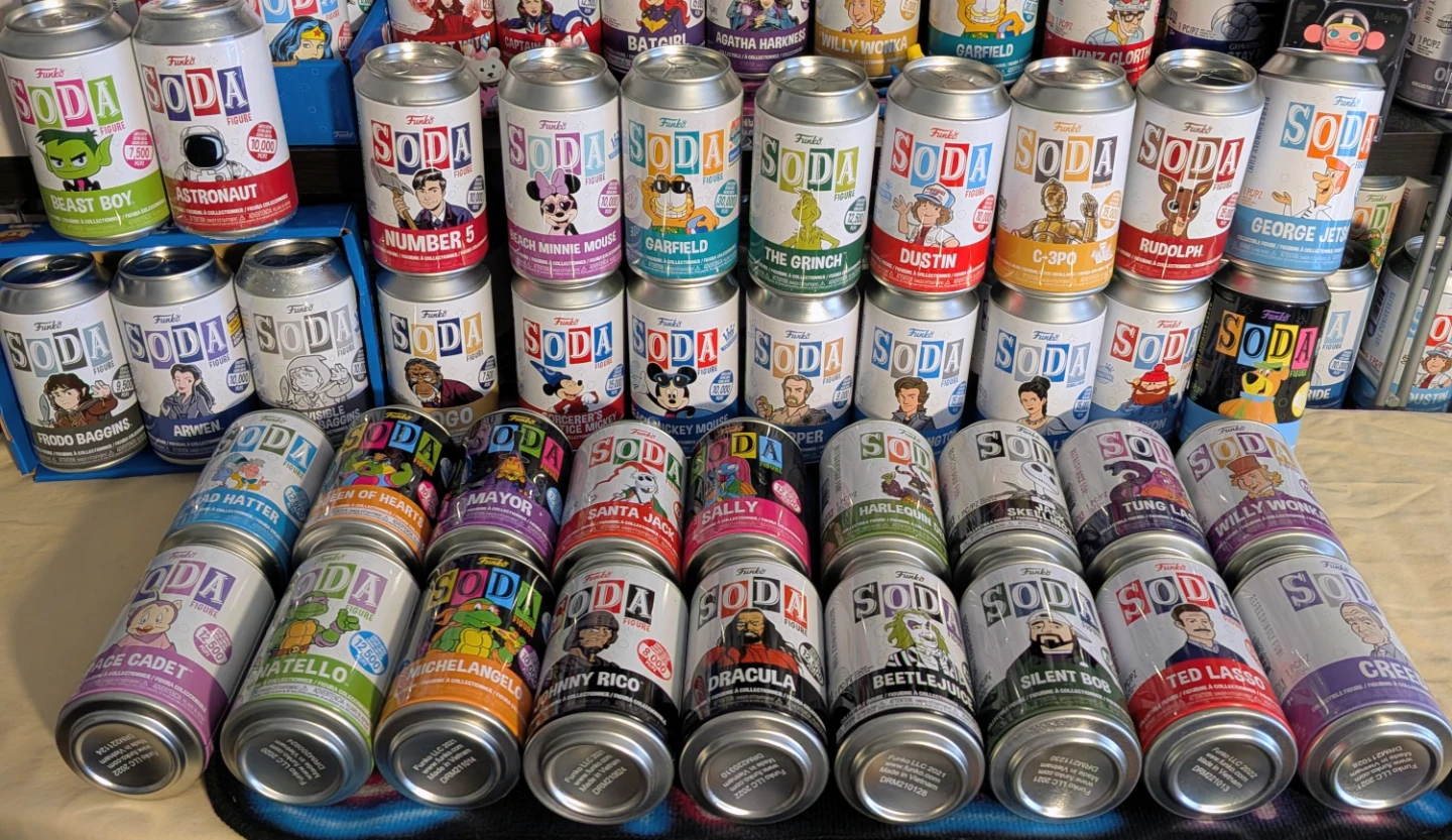 Funko Soda Figures Collection