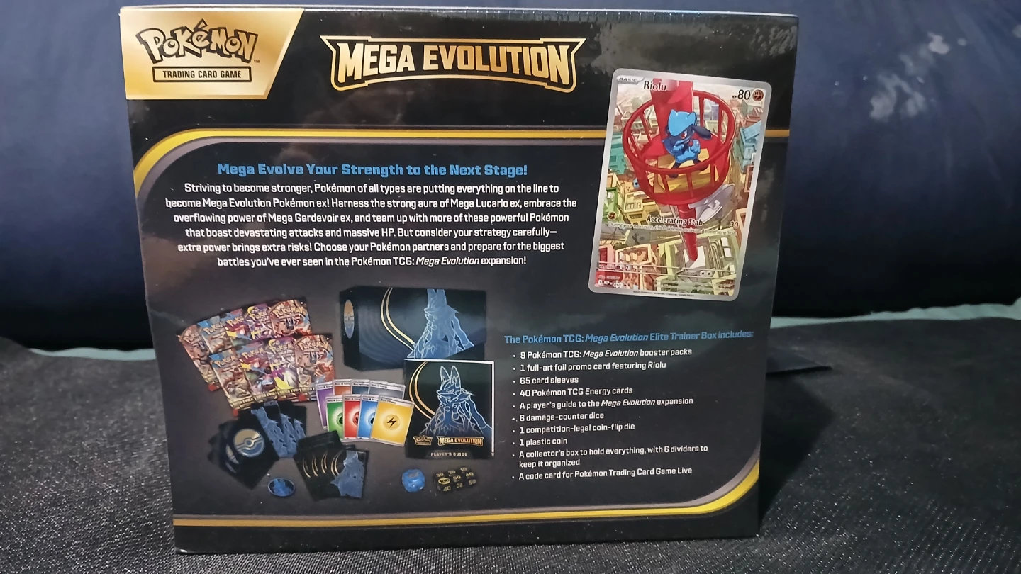 Pokemon TCG Mega Evolution Elite Trainer Box - photo 3