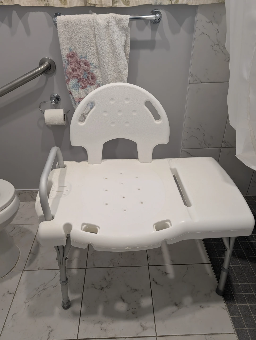 Shower Chair with Back and Arms