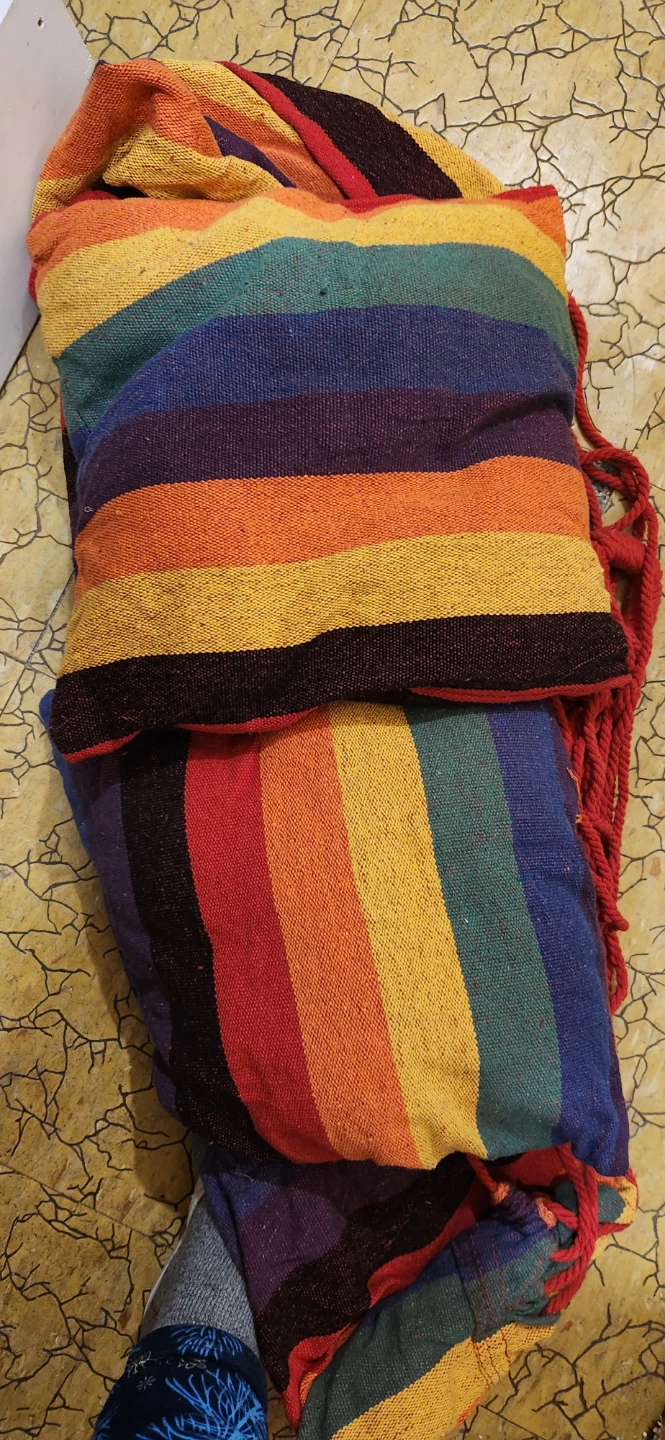 Rainbow Striped Hammock🥕