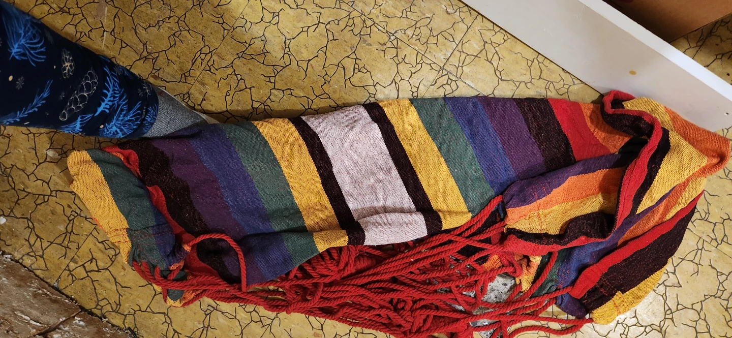 Rainbow Striped Hammock🥕 - photo 2
