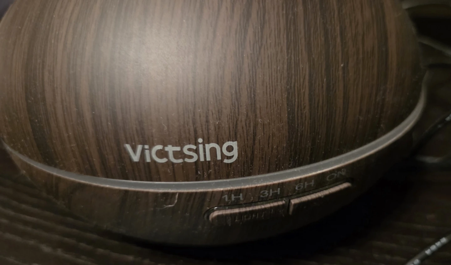 Victsing Wood Grain Essential Oil Diffuser used - photo 3