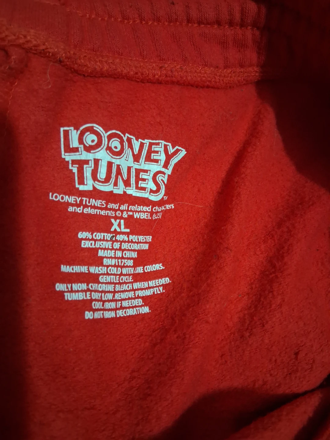 Looney Tunes Red Sweatpants XL - photo 5