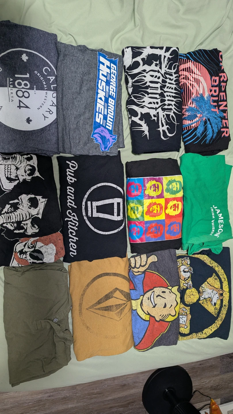 Assorted T-Shirts - Various Brands and Designs