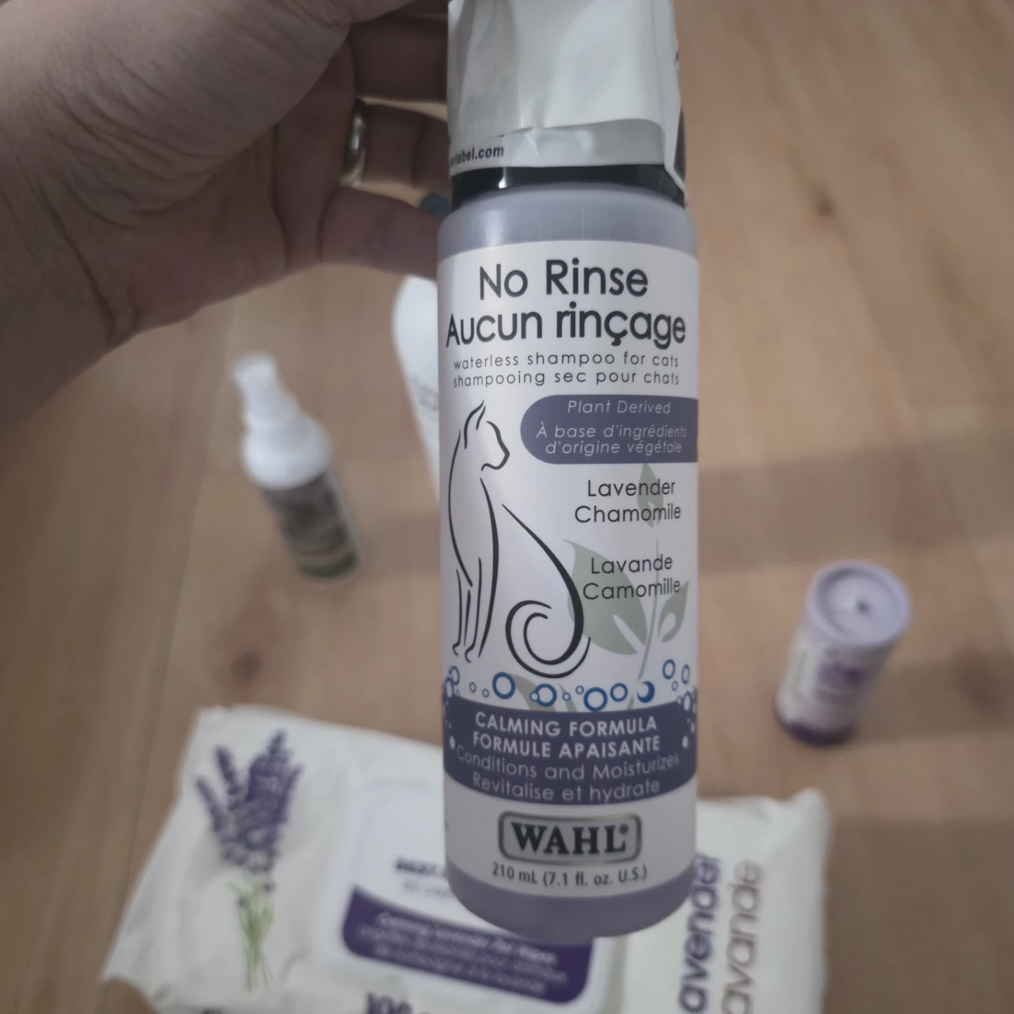 Wahl No Rinse Waterless Shampoo for Cats Cat Supplies - photo 4