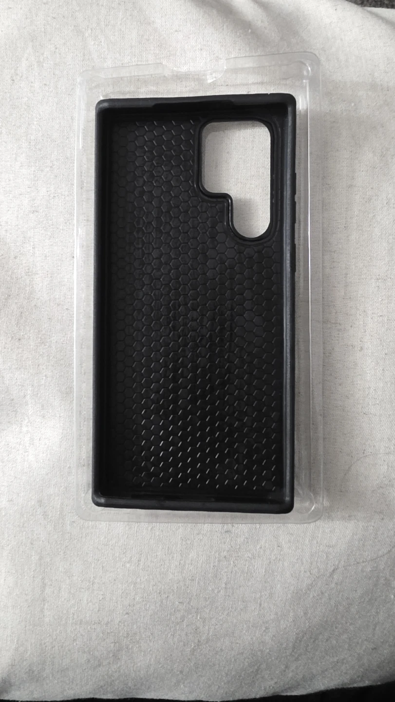 Black Phone Case with Ring Holder samsung s22 ultra - photo 5