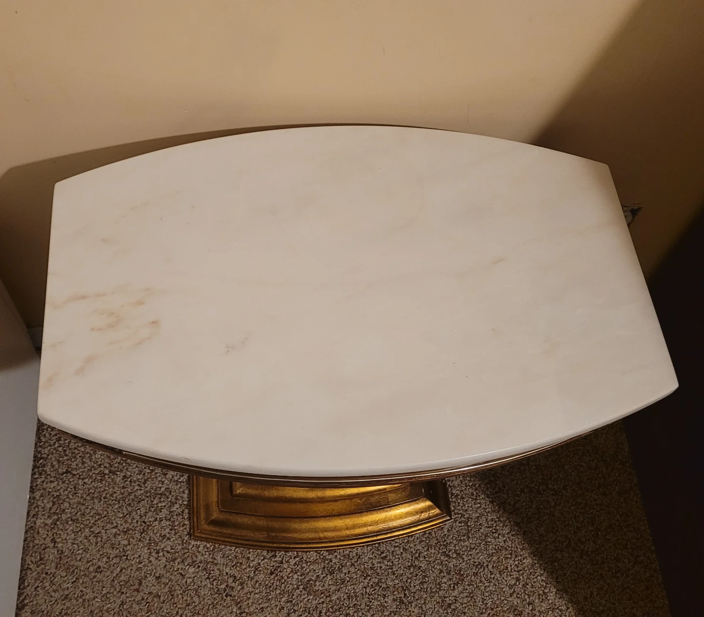 Marble Table w/ Pedestal Base - photo 2