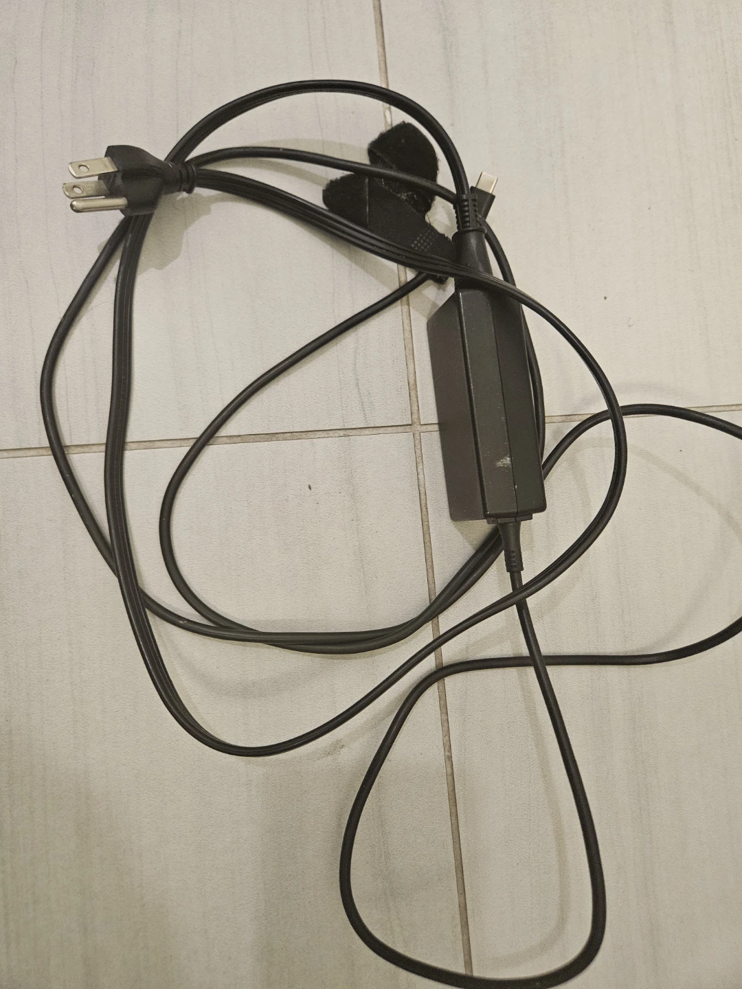 Black AC Power Adapter Cord