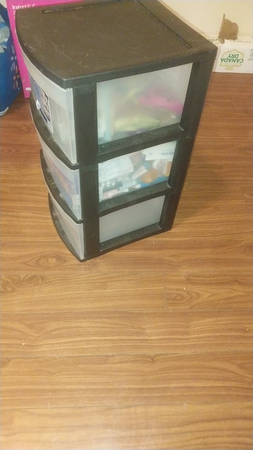Set of 3  Organizer Carts having 3 drawers - photo 2