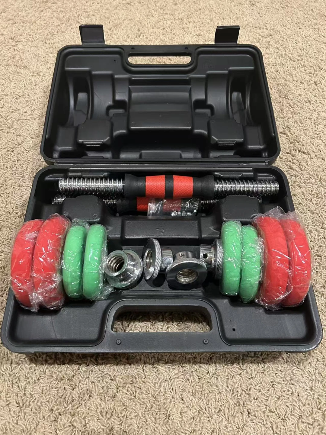 HDJT FITNESS 10kg Fitbell Set Dumbbell Set with Case - photo 2