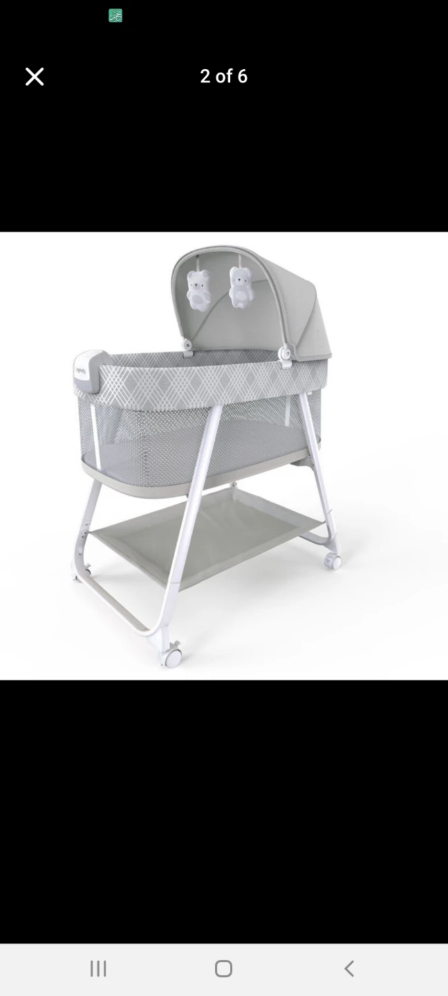 Ingenuity Moonlight Bay Rocking Sleeper Bassinet - photo 4