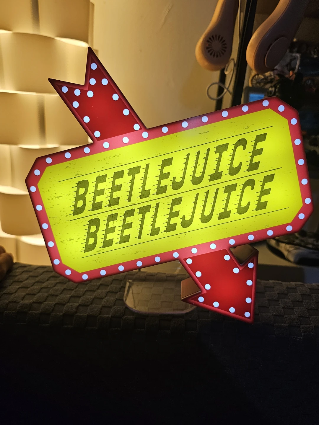 Beetlejuice Neon Style Marquee Sign - photo 2