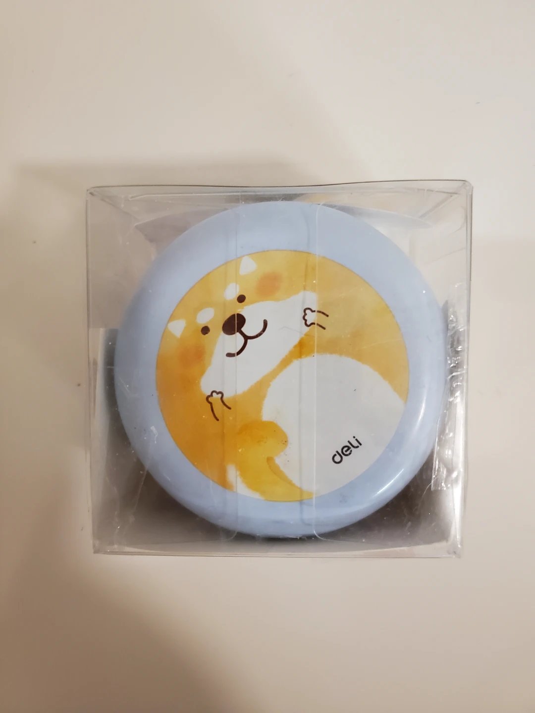 Deli Mini Desk Cleaner - Blue with Shiba Inu Design...New - photo 3