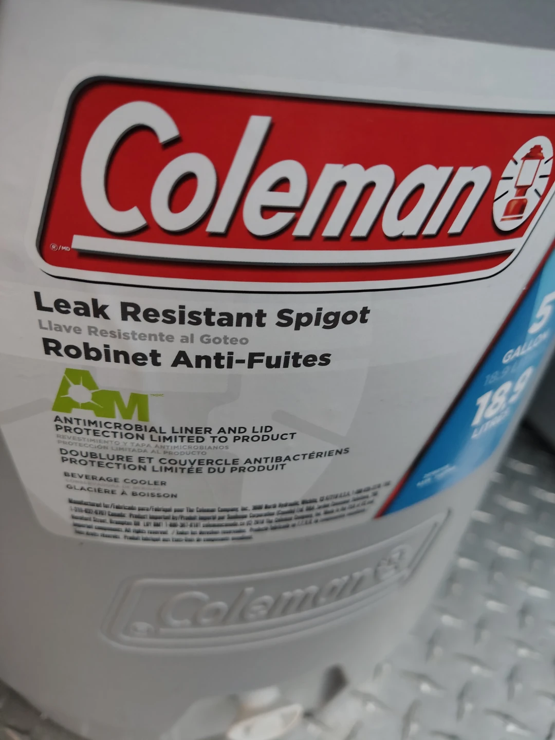 Coleman 20L Insulated Water Cooler - photo 2