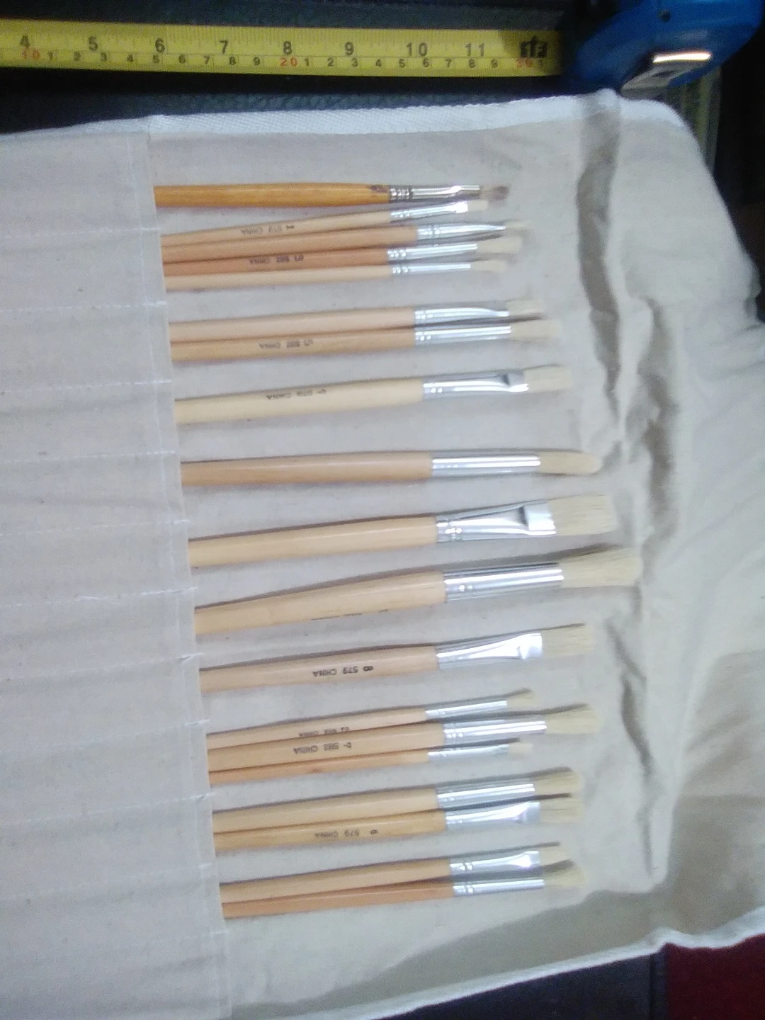 Set of 15 Paint Brushes