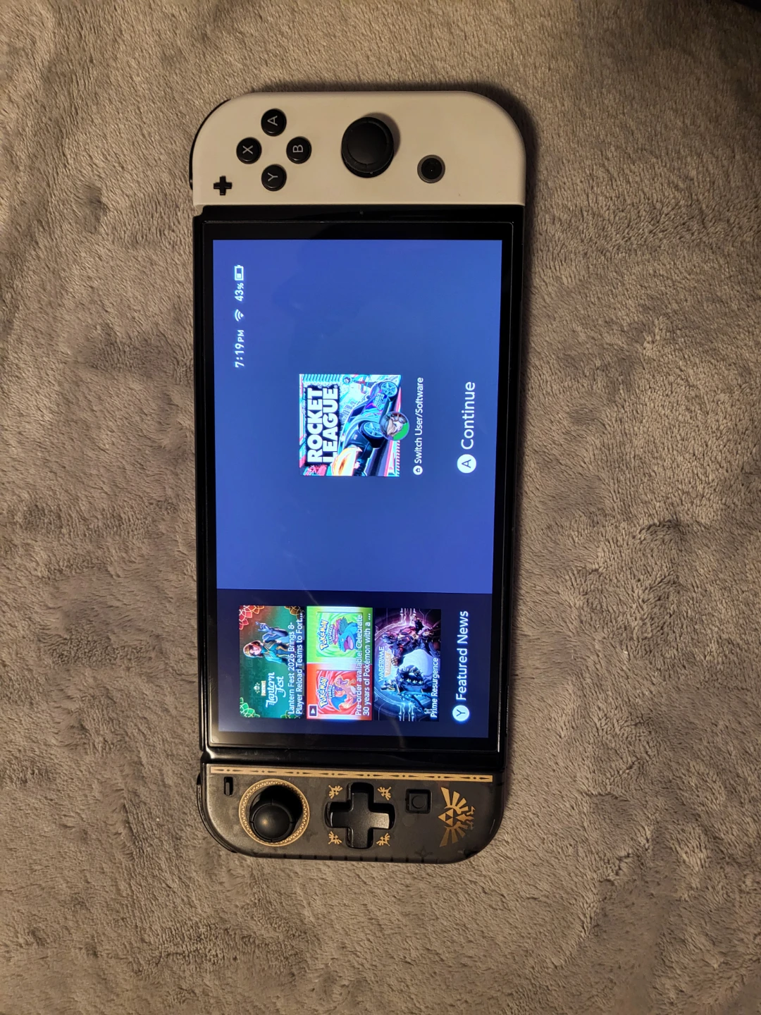 Nintendo Switch OLED Model Console with Case