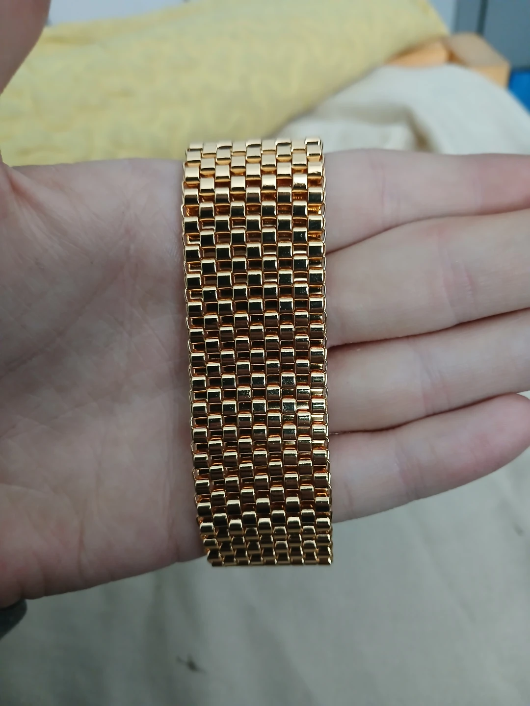 18K Gold Plated Zinc Alloy Vintage Hip Hop Bracelet - photo 4
