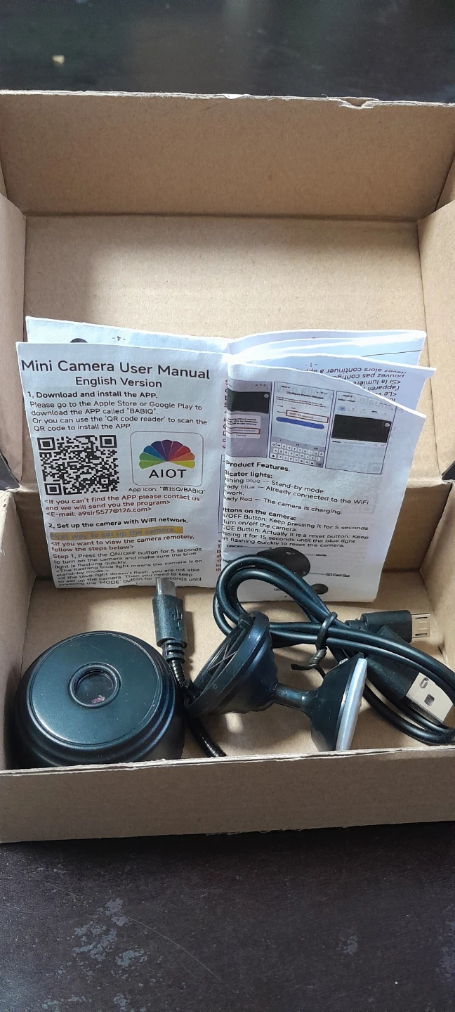 Mini Camera with AIOT App Support