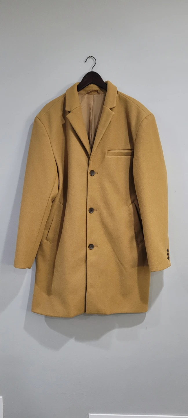 Old Navy Men's Wool Blend Topcoat - Size L