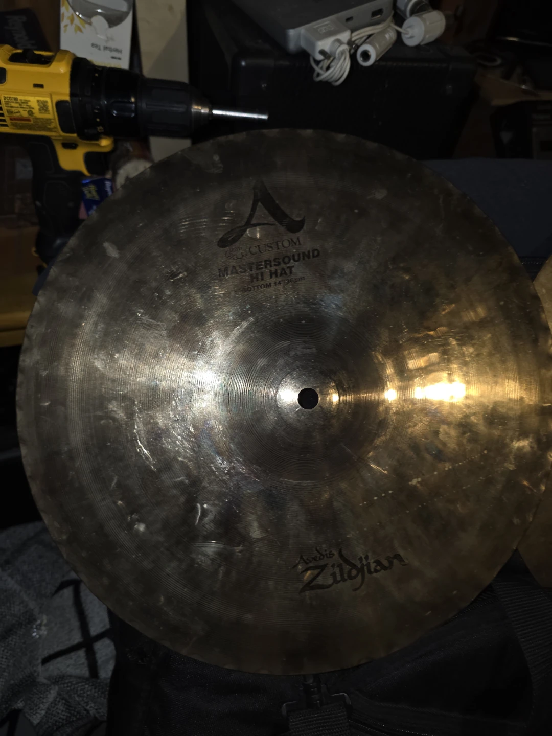 Zildjian A Custom Mastersound Hi-Hat Cymbals 14" - photo 2