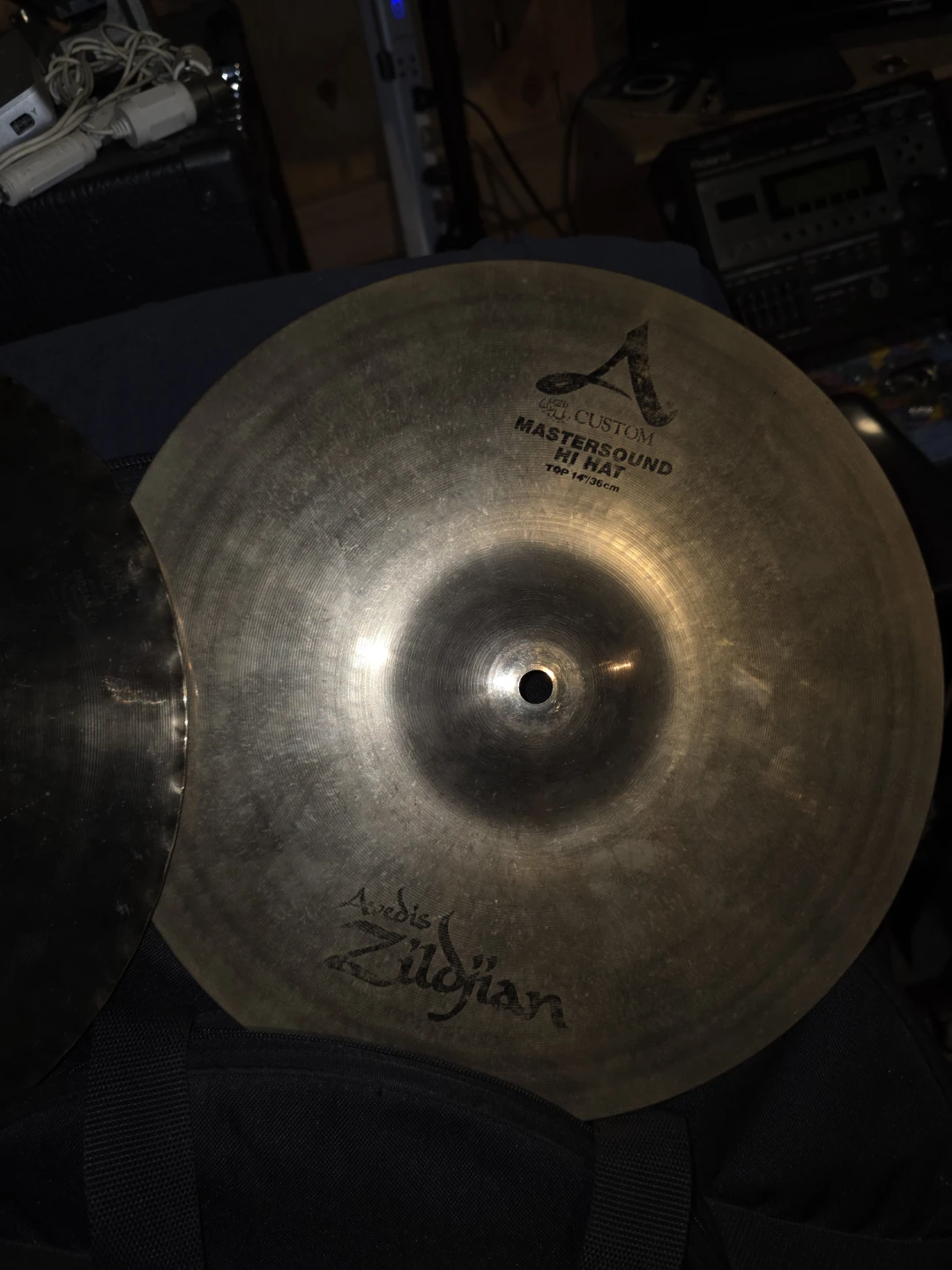Zildjian A Custom Mastersound Hi-Hat Cymbals 14" - photo 3