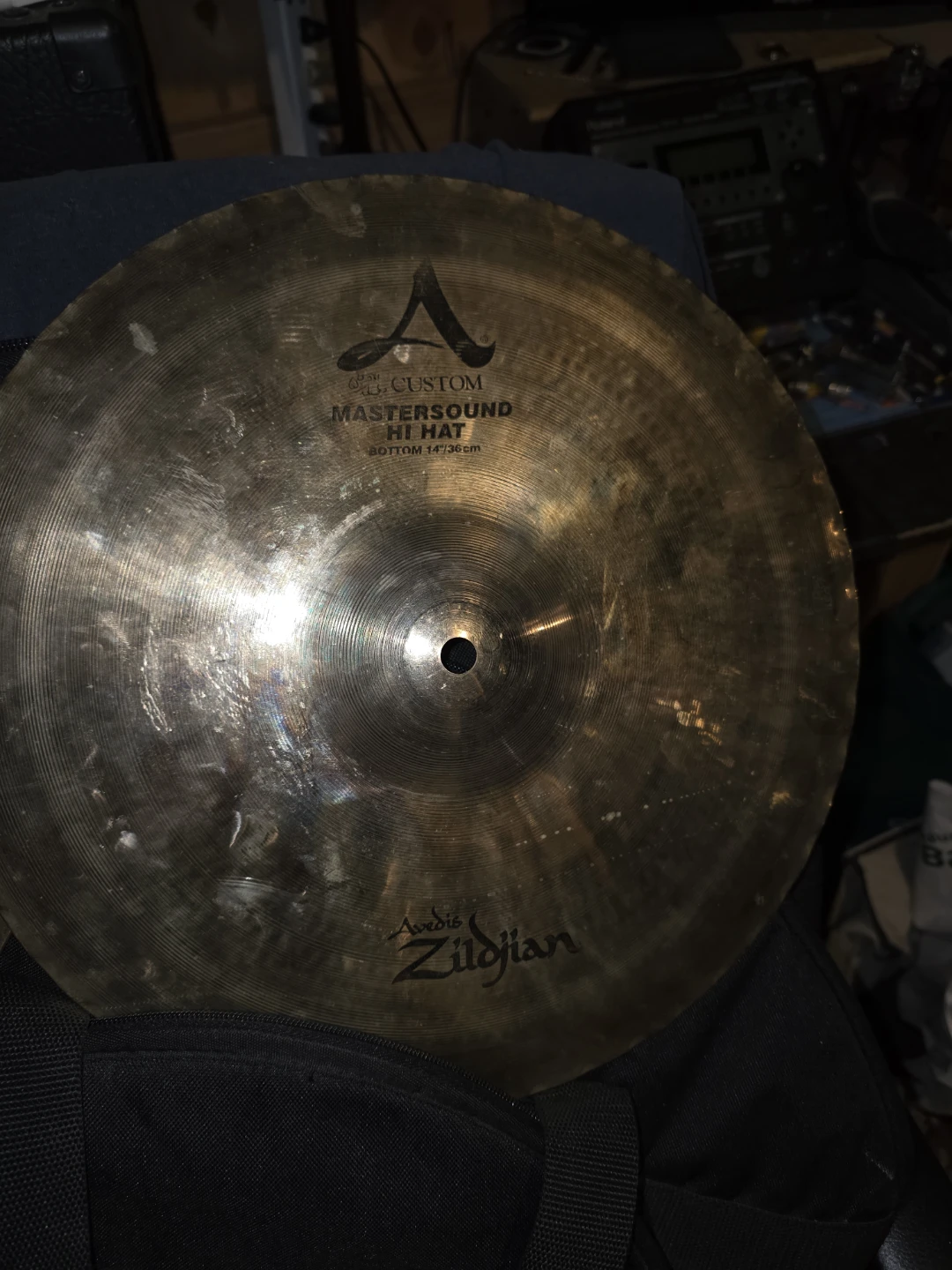 Zildjian A Custom Mastersound Hi-Hat Cymbals 14" - photo 4