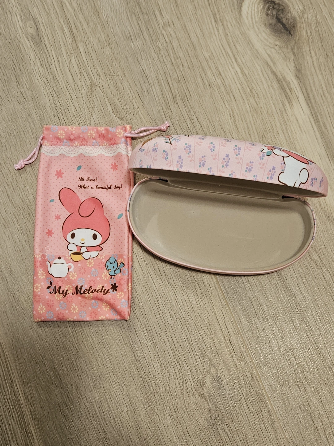 My Melody Glasses or Sunglasses Case and Pouch Set - photo 2