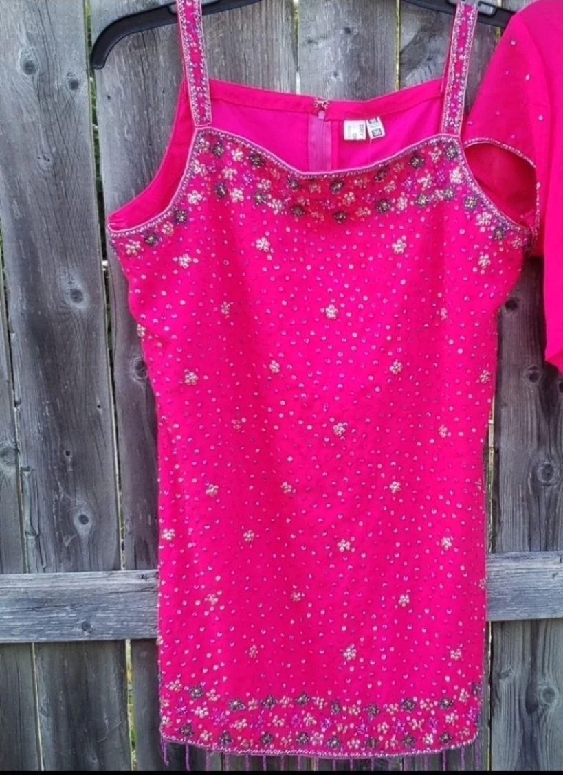 Women's Beaded 2-Piece Outfit - Pink - photo 2