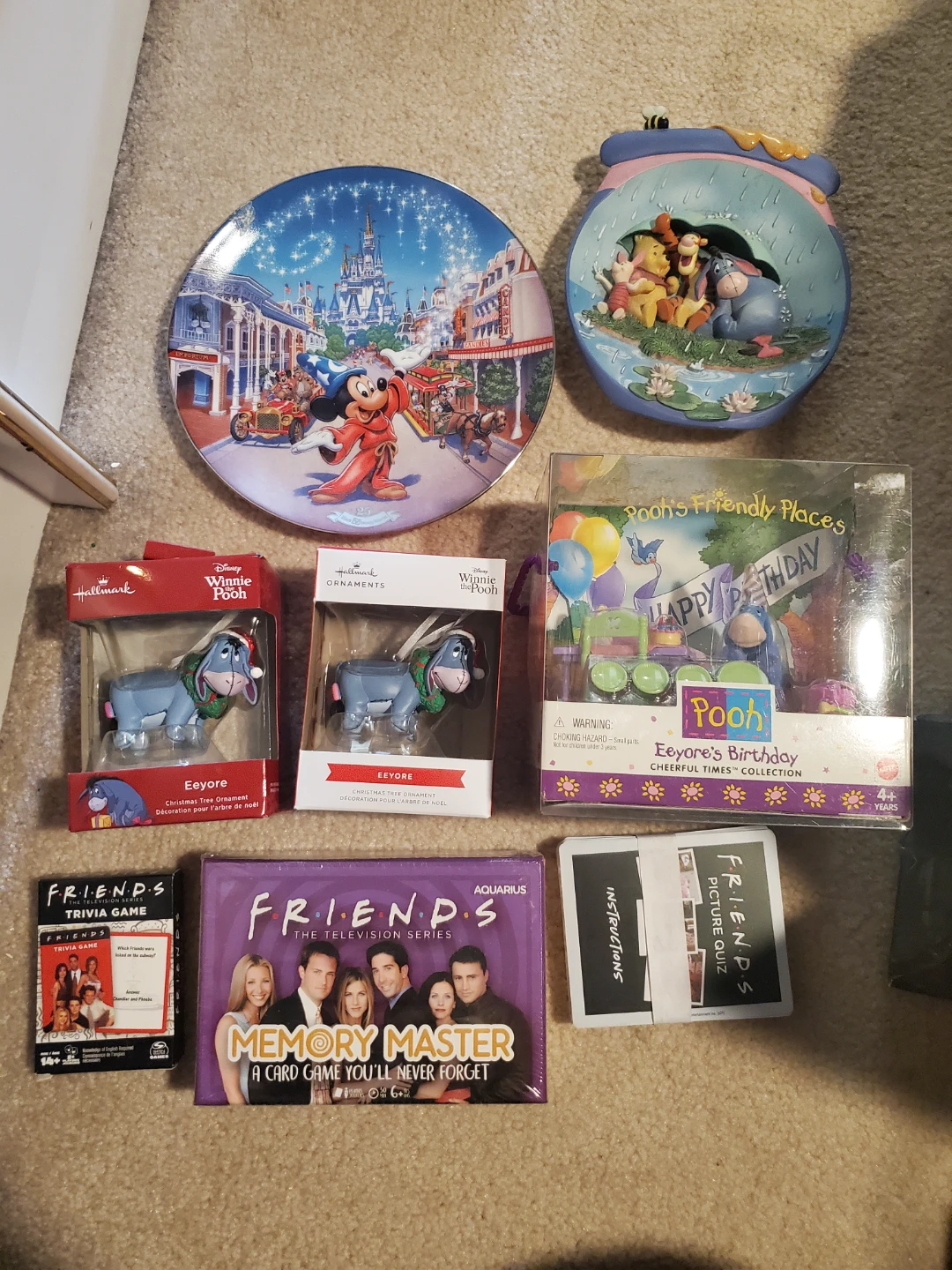 Eeyore Christmas Ornaments & Friends Games
