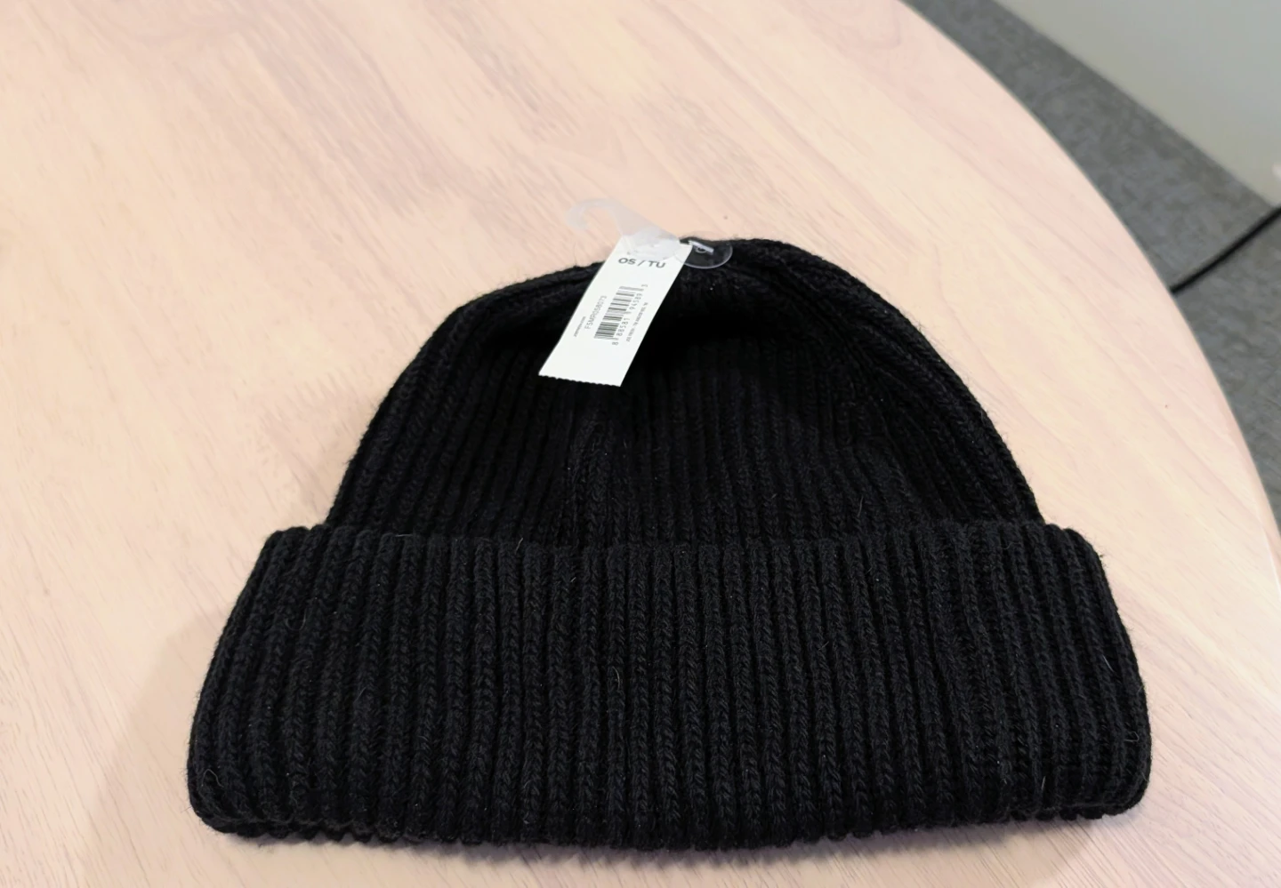 Brand New with Tags Joe Fresh Black Ribbed Beanie Toque