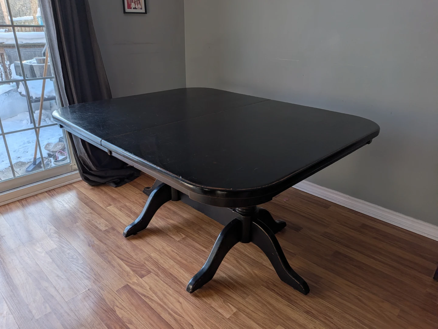 Black Dining Room Table