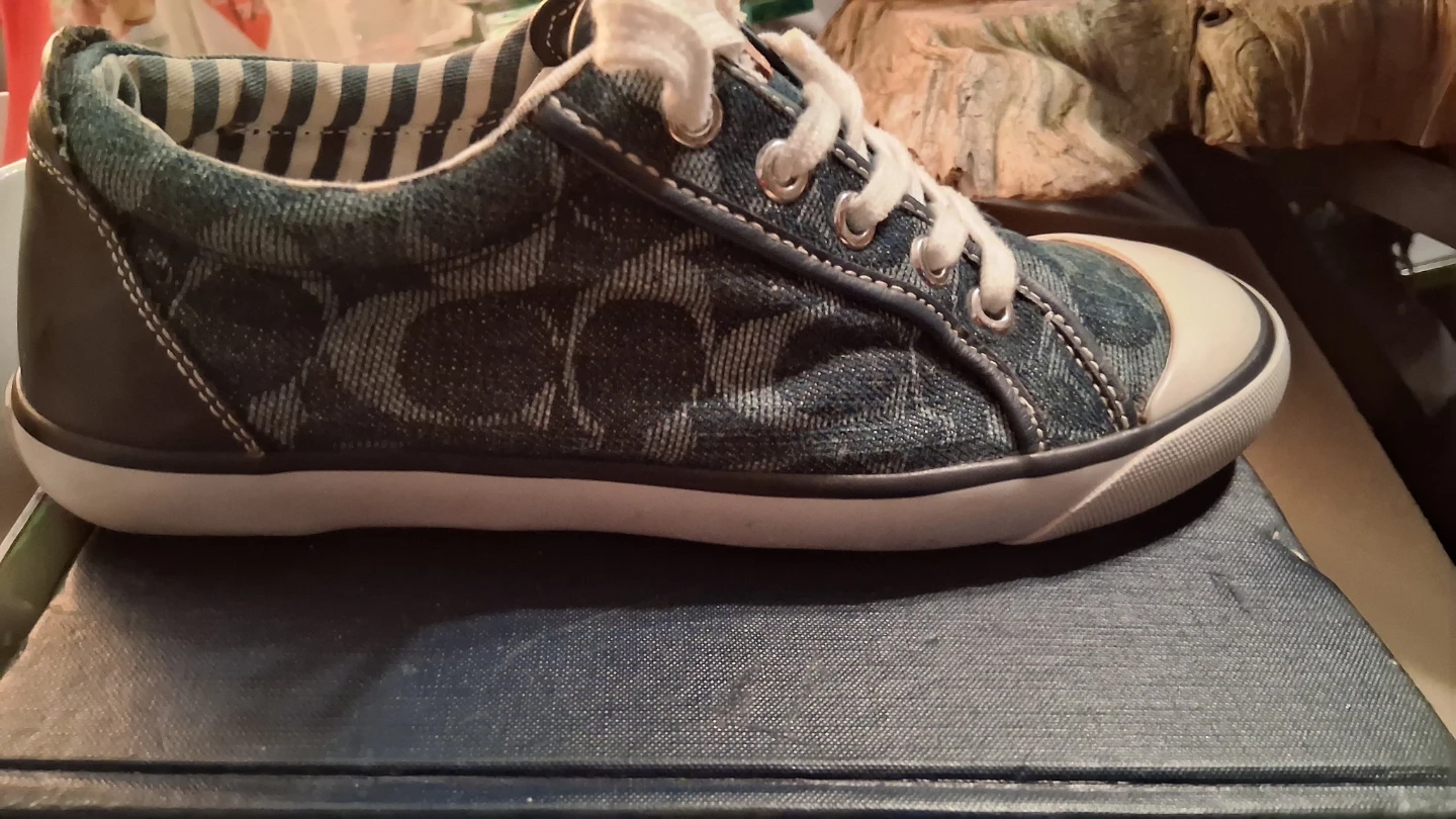 Coach Denim Sneakers - photo 2
