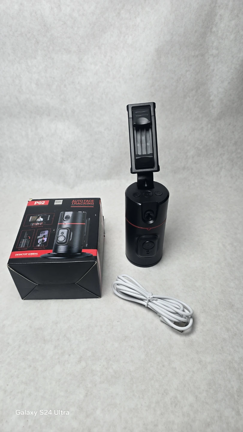 P02 Auto Face Tracking Desktop Gimbal Stabilizer
