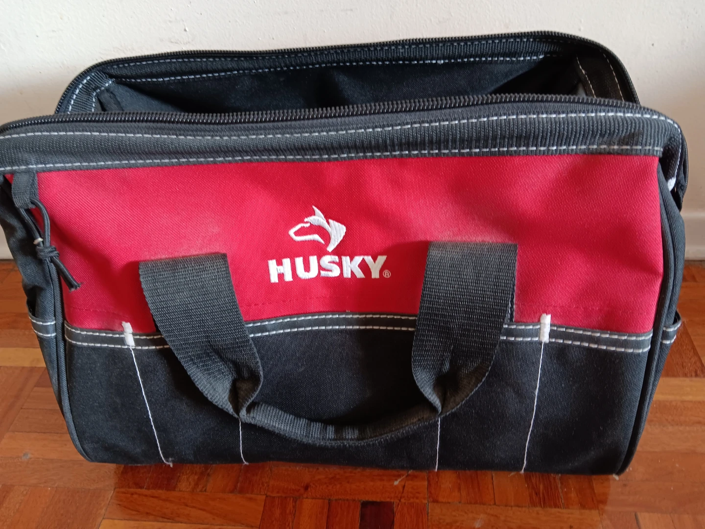 "🏆Husky Red and Black Tool Bag"