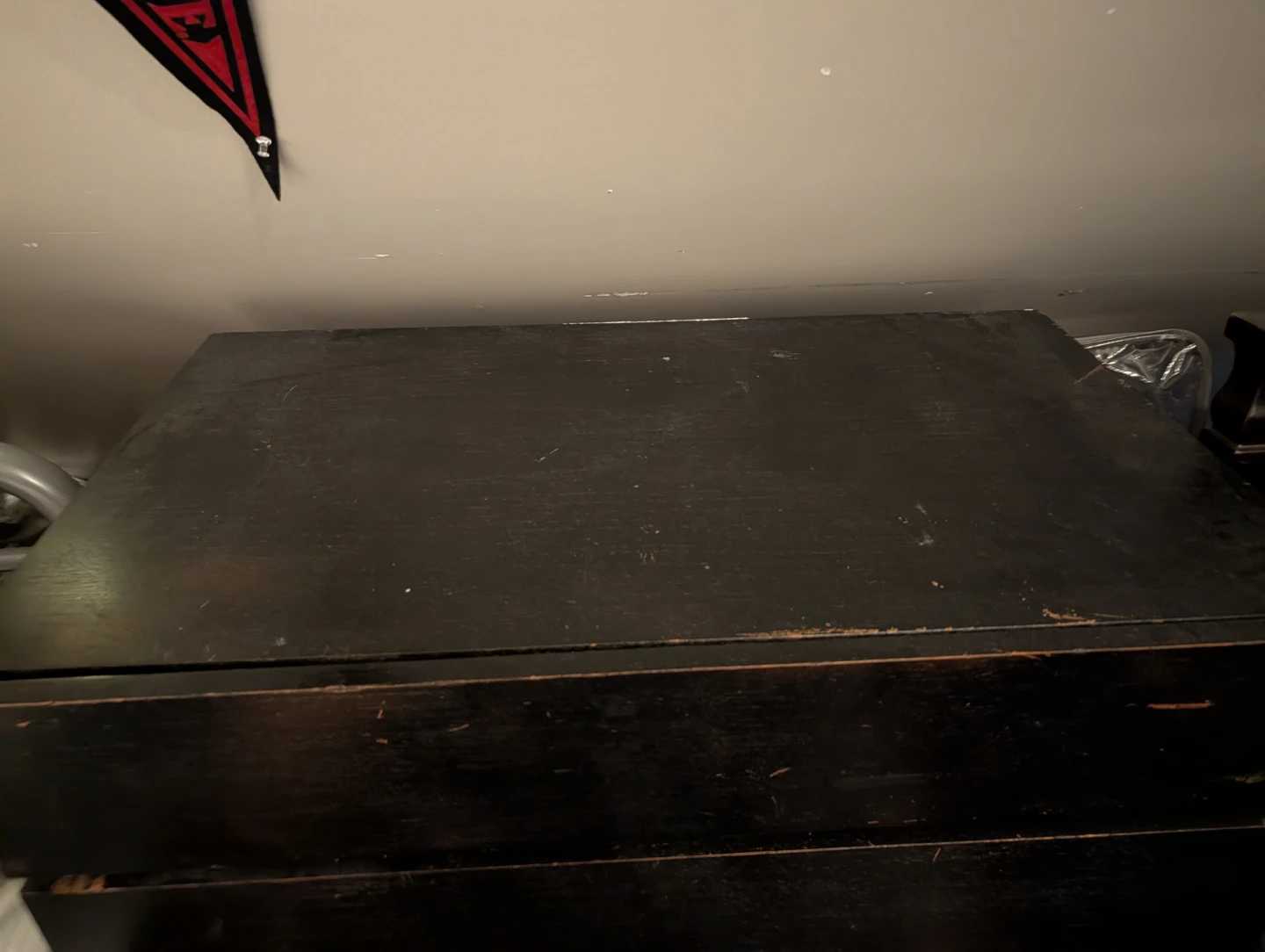 Black 3-Drawer Dresser - photo 2