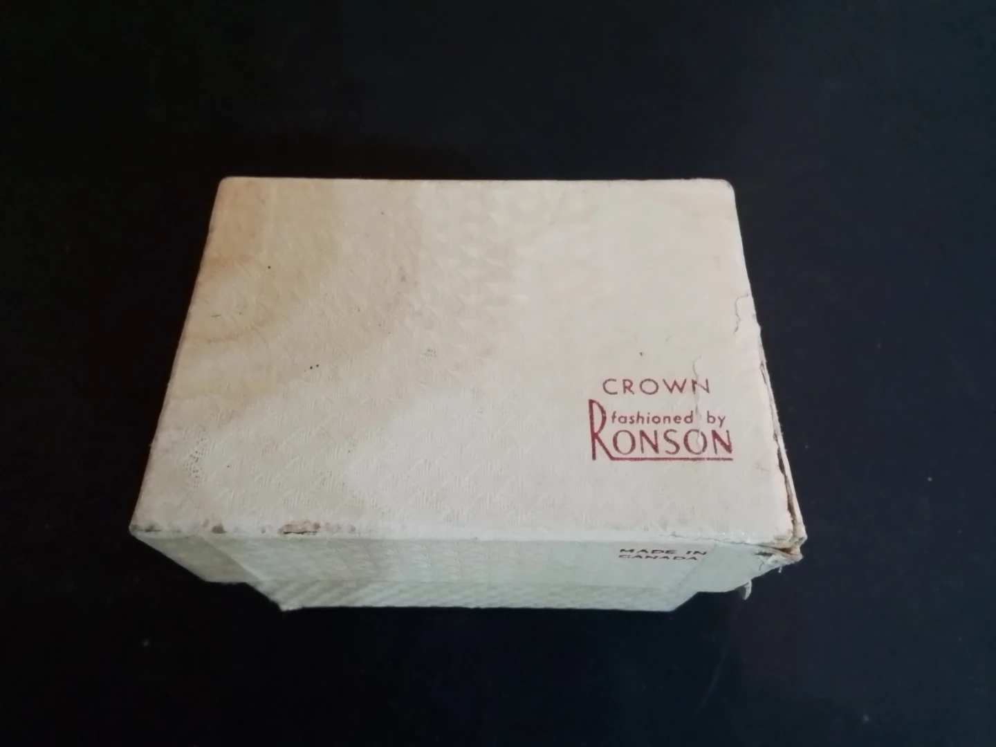 Ronson Crown Table Lighter with Box - photo 5