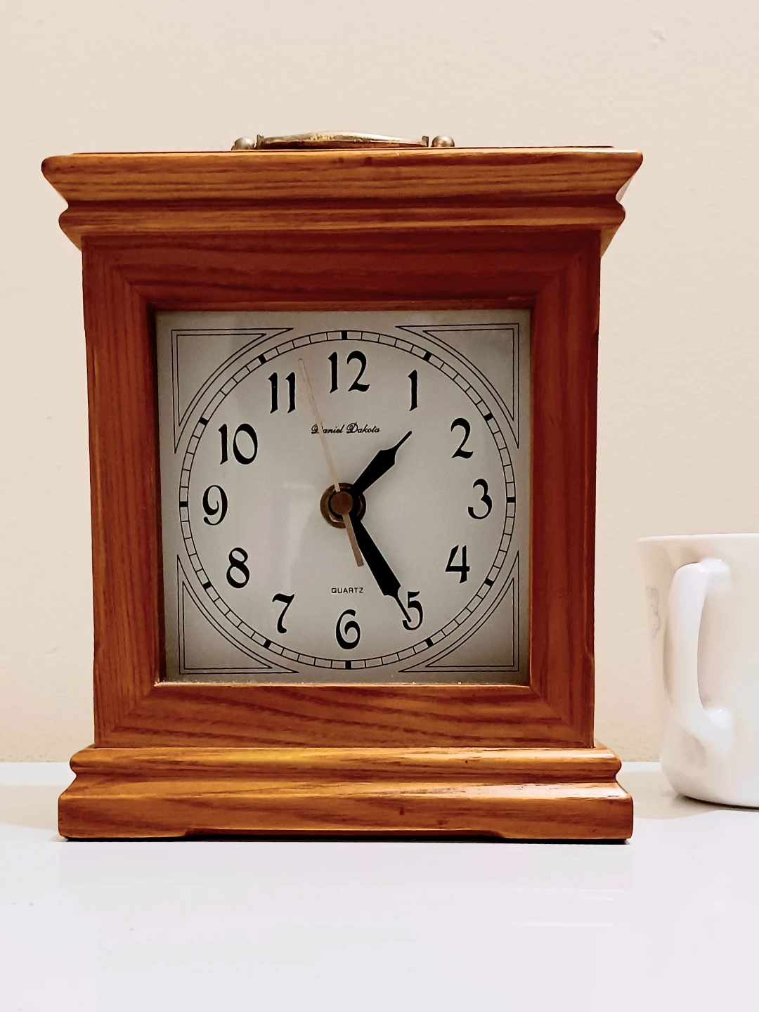 Vtg Daniel Dakota Carriage Clock