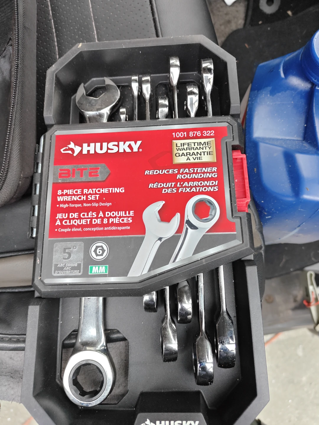 Husky 8-Piece Ratcheting Wrench Set