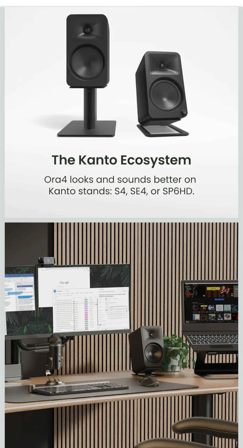 Kanto ORA4 Powered Speakers - photo 5