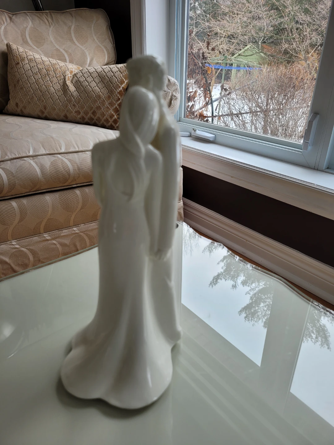 Royal Worcester Happy Anniversary Couple Figurine - photo 3
