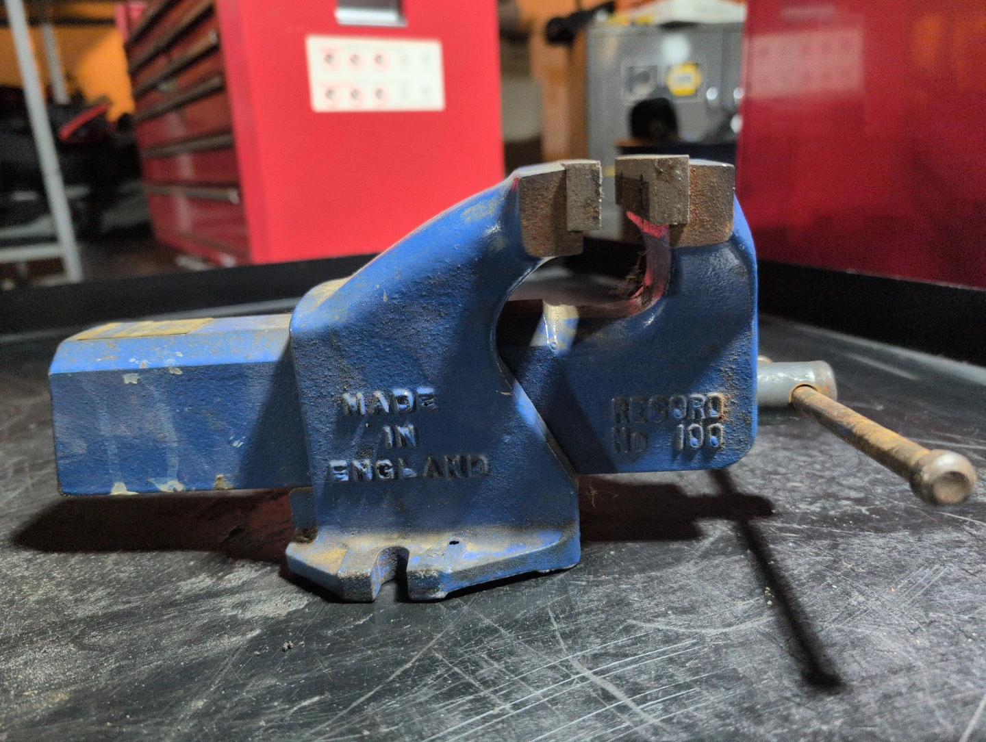 Bench Vise, 4 inch / 100mm Vice Made in England - photo 5